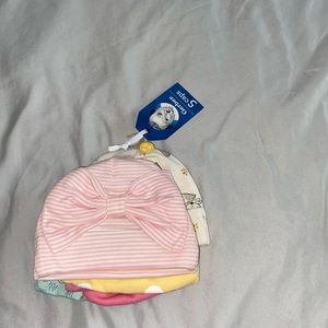 Brand new 0-6 months baby hats